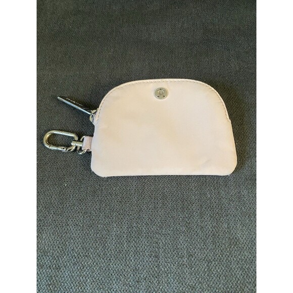 Lululemon Dual Pouch Wristlet Blissful Pink Coin Purse - Picture 2 of 6